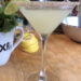 A Nameless Dog cocktail is a variation on a margarita, in a martini glass, with a chipotle rim.