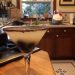 The Black Dog cocktail is a simplified margarita with a cluster of blackberries in the bottom of the glass.